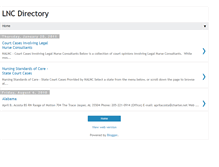 Tablet Screenshot of lncdirectory.blogspot.com