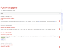 Tablet Screenshot of funnysg.blogspot.com