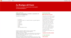 Desktop Screenshot of laboutiquedelgusto.blogspot.com
