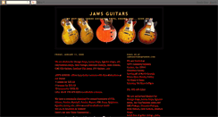 Desktop Screenshot of jawsguitars.blogspot.com