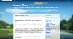 Desktop Screenshot of mensajesalaniso.blogspot.com