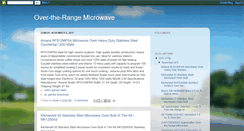 Desktop Screenshot of over-the-rangemicrowave.blogspot.com