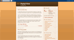 Desktop Screenshot of partialview.blogspot.com