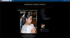 Desktop Screenshot of cumagunyabutfamily.blogspot.com