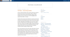 Desktop Screenshot of peteradawson.blogspot.com
