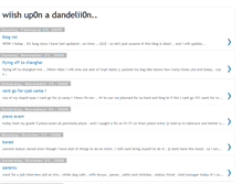 Tablet Screenshot of like-a-dandelion.blogspot.com