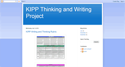 Desktop Screenshot of kippthinking.blogspot.com