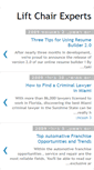 Mobile Screenshot of liftchairexperts.blogspot.com