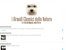 Tablet Screenshot of grandiclassicidellanatura.blogspot.com