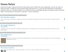 Tablet Screenshot of nossasraizes.blogspot.com