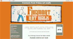 Desktop Screenshot of fremontfirstfriday.blogspot.com