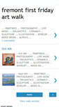 Mobile Screenshot of fremontfirstfriday.blogspot.com