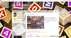 Desktop Screenshot of jogotabuleiro.blogspot.com