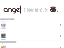 Tablet Screenshot of angelmenace.blogspot.com