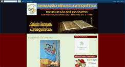 Desktop Screenshot of cadastrodiocesanocatequistas.blogspot.com