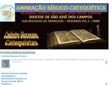 Tablet Screenshot of cadastrodiocesanocatequistas.blogspot.com