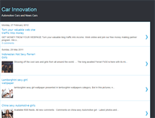 Tablet Screenshot of car-innovation.blogspot.com