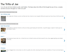 Tablet Screenshot of joestrifle.blogspot.com