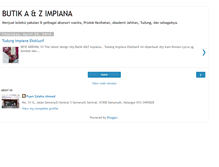 Tablet Screenshot of butikanzimpiana.blogspot.com