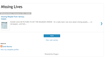 Tablet Screenshot of missinglives.blogspot.com