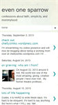 Mobile Screenshot of evenonesparrow.blogspot.com