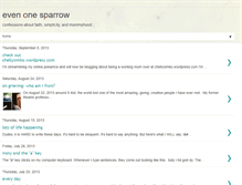 Tablet Screenshot of evenonesparrow.blogspot.com