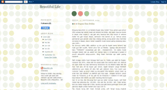 Desktop Screenshot of beautiful-life-myfamily.blogspot.com