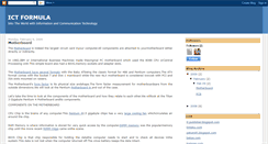 Desktop Screenshot of ict-formula.blogspot.com