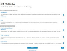 Tablet Screenshot of ict-formula.blogspot.com