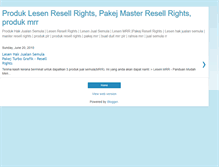 Tablet Screenshot of lesen-resell-rights.blogspot.com