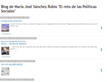 Tablet Screenshot of blogmariajosesanchezrubio.blogspot.com