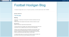 Desktop Screenshot of footballhooligan.blogspot.com