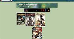 Desktop Screenshot of popgamefan.blogspot.com