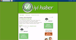 Desktop Screenshot of neiyihaber.blogspot.com