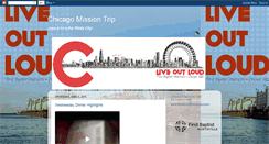 Desktop Screenshot of firstbaptist2chicago.blogspot.com