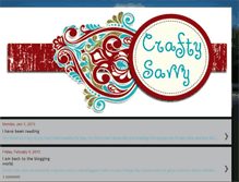 Tablet Screenshot of craftysavvy.blogspot.com