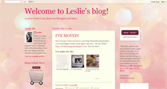 Desktop Screenshot of lesliem25.blogspot.com