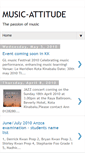 Mobile Screenshot of music-attitude.blogspot.com