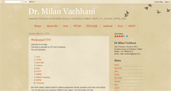 Desktop Screenshot of milanvachhani.blogspot.com