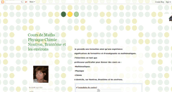 Desktop Screenshot of mathacours.blogspot.com