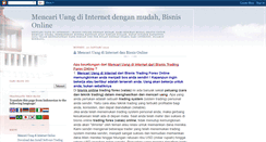 Desktop Screenshot of mencari-uang-internet.blogspot.com