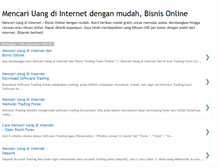 Tablet Screenshot of mencari-uang-internet.blogspot.com