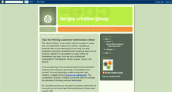 Desktop Screenshot of bergeycreativegroup.blogspot.com