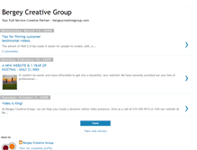 Tablet Screenshot of bergeycreativegroup.blogspot.com