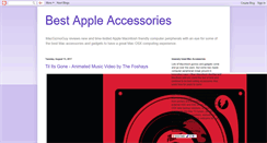 Desktop Screenshot of best-mac-accessories.blogspot.com