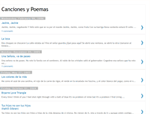 Tablet Screenshot of poemas-canciones.blogspot.com
