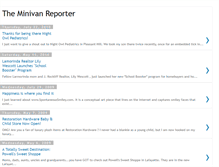 Tablet Screenshot of minivanreporter.blogspot.com