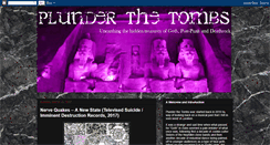 Desktop Screenshot of plunderthetombs.blogspot.com