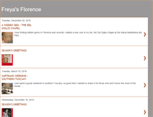 Tablet Screenshot of freyasflorence.blogspot.com