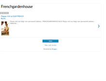 Tablet Screenshot of littlefrenchgardenhouse.blogspot.com